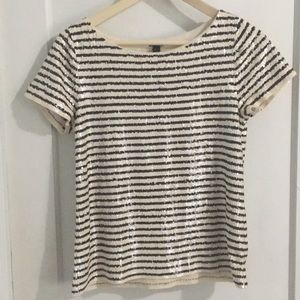 J. Crew Sequin Top